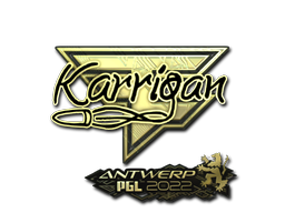 印花 | karrigan(金色)| 2022年安特卫普锦标赛