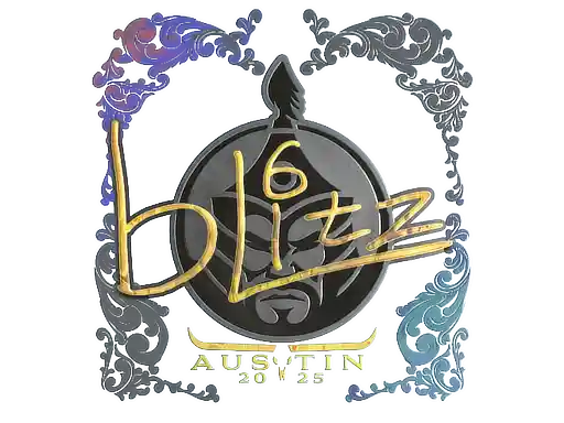 印花 | bLitz（全息）| 2025年奥斯汀锦标赛