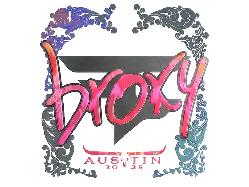 印花 | broky（全息）| 2025年奥斯汀锦标赛