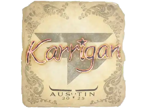 印花 | karrigan | 2025年奥斯汀锦标赛