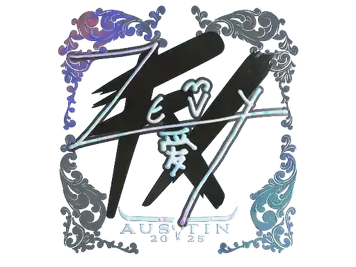 印花 | zevy(全息)| 2025年奥斯汀锦标赛