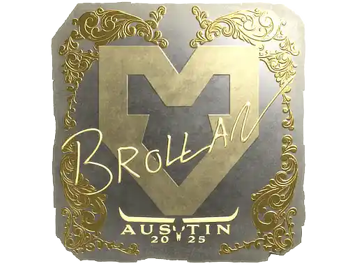印花 | Brollan(金色)| 2025年奥斯汀锦标赛