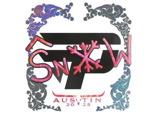 印花 | snow（全息）| 2025年奥斯汀锦标赛