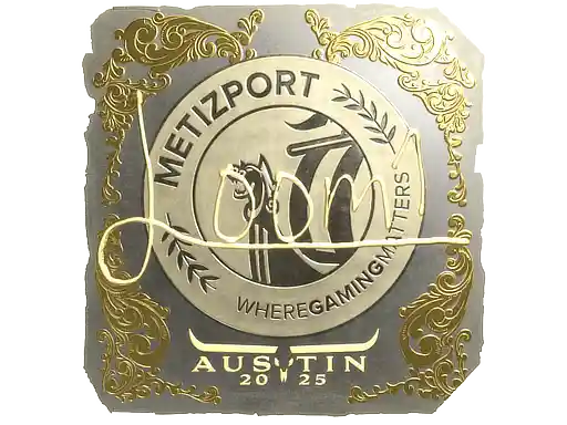 印花 | L00m1（金色）| 2025年奥斯汀锦标赛