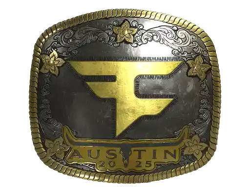印花 | FaZe Clan(金色)| 2025年奥斯汀锦标赛