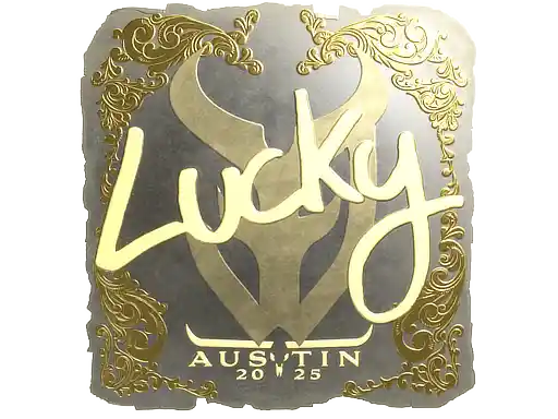 印花 | Lucky（金色）| 2025年奥斯汀锦标赛