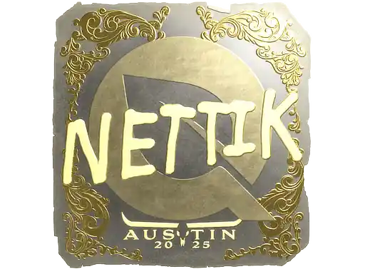印花 | nettik（金色）| 2025年奥斯汀锦标赛