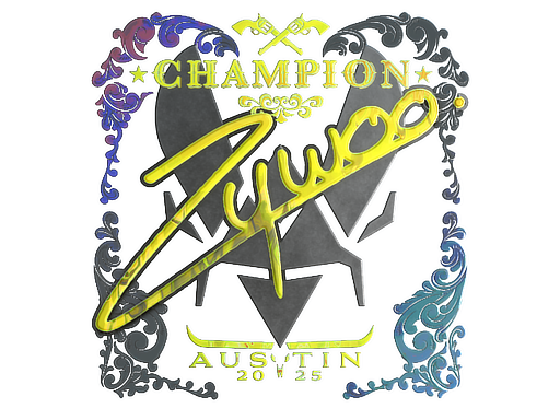 印花 | ZywOo（全息，冠军）| 2025年奥斯汀锦标赛