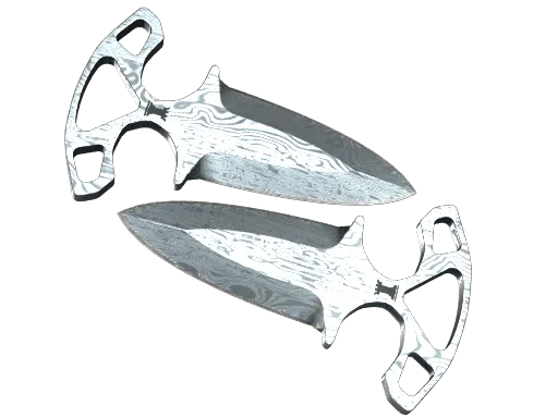 暗影双匕（★ StatTrak™） | 大马士革钢 (破损不堪)