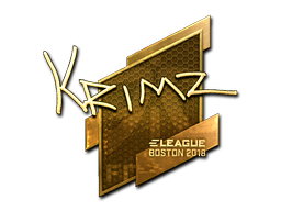 印花 | KRIMZ(金色)| 2018年波士顿锦标赛