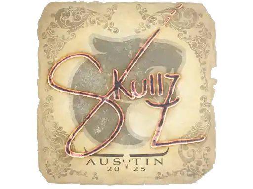 印花 | skullz | 2025年奥斯汀锦标赛
