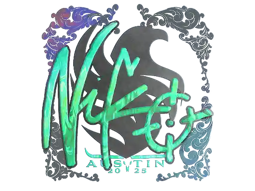 印花 | NiKo（全息）| 2025年奥斯汀锦标赛