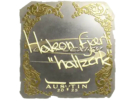 印花 | hallzerk（金色）| 2025年奥斯汀锦标赛