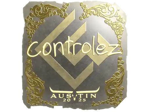 印花 | controlez（金色）| 2025年奥斯汀锦标赛