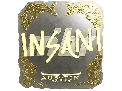 印花 | insani（金色）| 2025年奥斯汀锦标赛