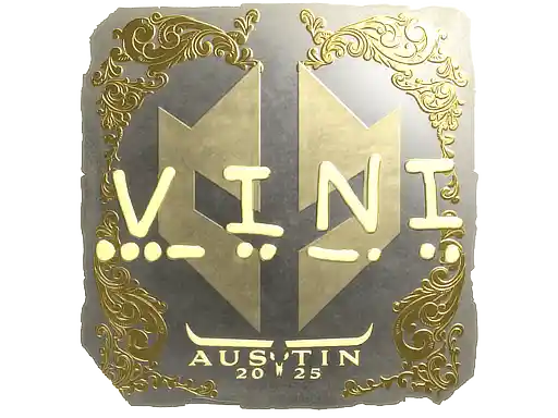 印花 | VINI（金色）| 2025年奥斯汀锦标赛
