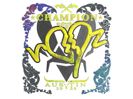 印花 | ropz(全息,冠军)| 2025年奥斯汀锦标赛