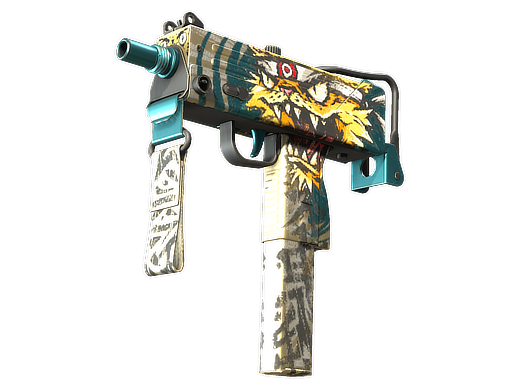 MAC-10（StatTrak™） | 纸老虎 (略有磨损)