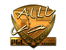 印花 | allu（金色）| 2017年克拉科夫锦标赛