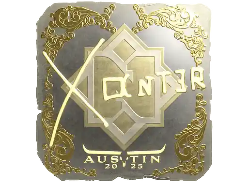 印花 | Xant3r（金色）| 2025年奥斯汀锦标赛