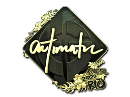 印花 | autimatic（金色）| 2022年里约热内卢锦标赛