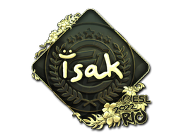 印花 | isak（金色）| 2022年里约热内卢锦标赛