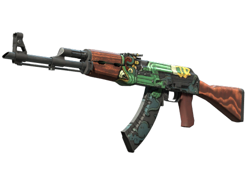 AK-47（StatTrak™） | 火蛇 (破损不堪)