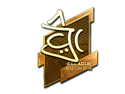 印花 | chrisJ（金色）| 2018年波士顿锦标赛