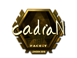 印花 | cadiaN（金色）| 2018年伦敦锦标赛
