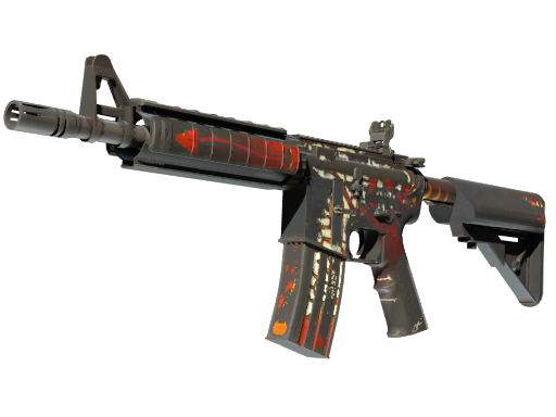 M4A4（StatTrak™） | 地狱烈焰 (战痕累累)