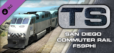 Train Simulator: San Diego Commuter Rail F59PHI Loco Add-On