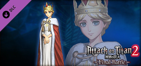 Attack on Titan 2 - Additional costume for Christa "Queen Historia" Costume