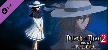 Attack on Titan 2 - Additional costume for Mikasa "One-piece Dress" Costume
