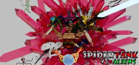 Tank-Spider vs Aliens
