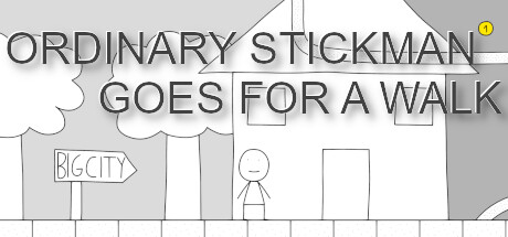 Ordinary Stickman goes for a walk